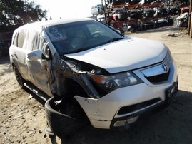 2011 Acura MDX White 3.7L AT 4WD #A23678